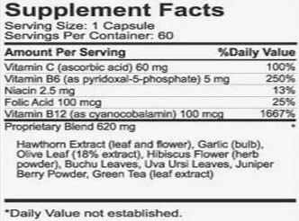 Sonus Complete Supplement Facts